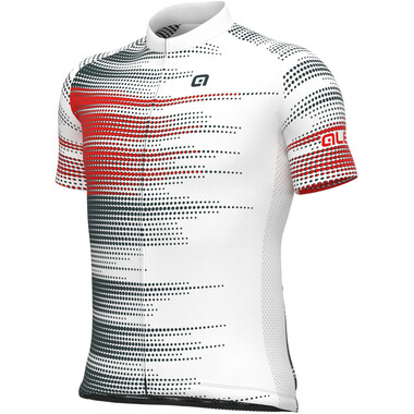 ALE CYCLING TURBO Short-Sleeved Jersey White 2023 0